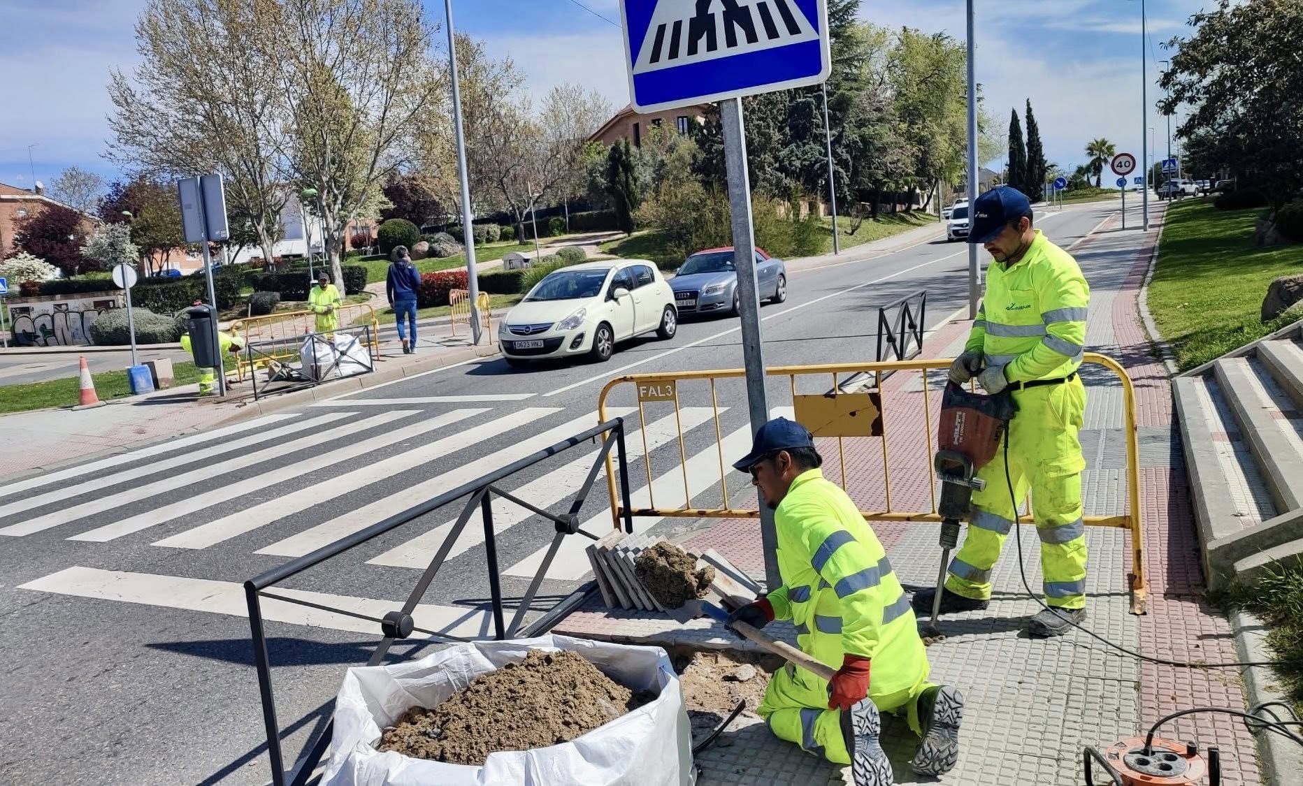Villanueva del Pardillo logra mejoras de la carretera M-509 en el tramo del casco urbano